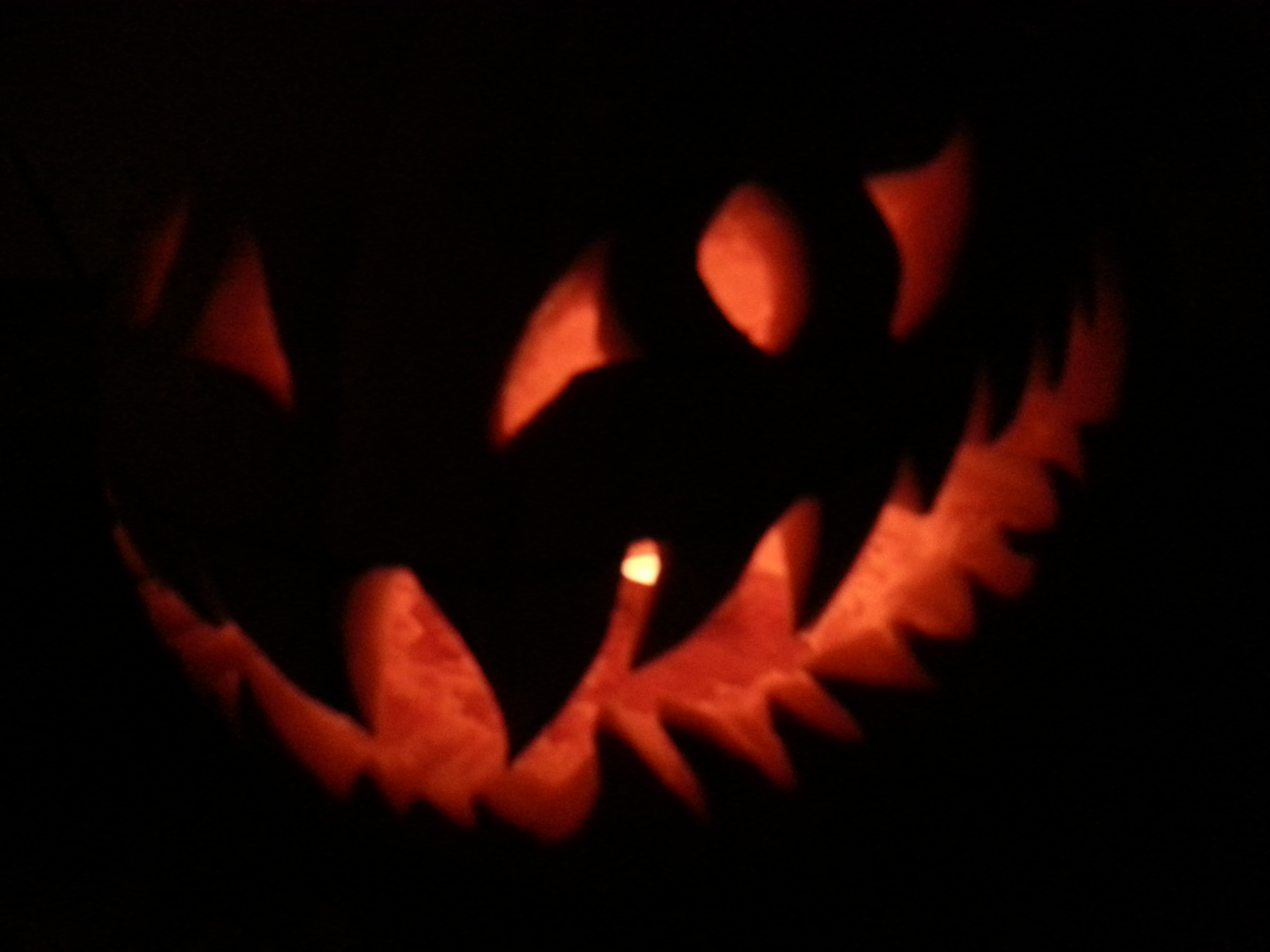 1st ever Jack O lantern